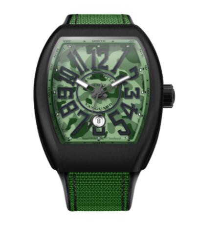 Franck Muller Vanguard Camouflage Replica Watch V 45 SC DT CAMO NR TT-VE